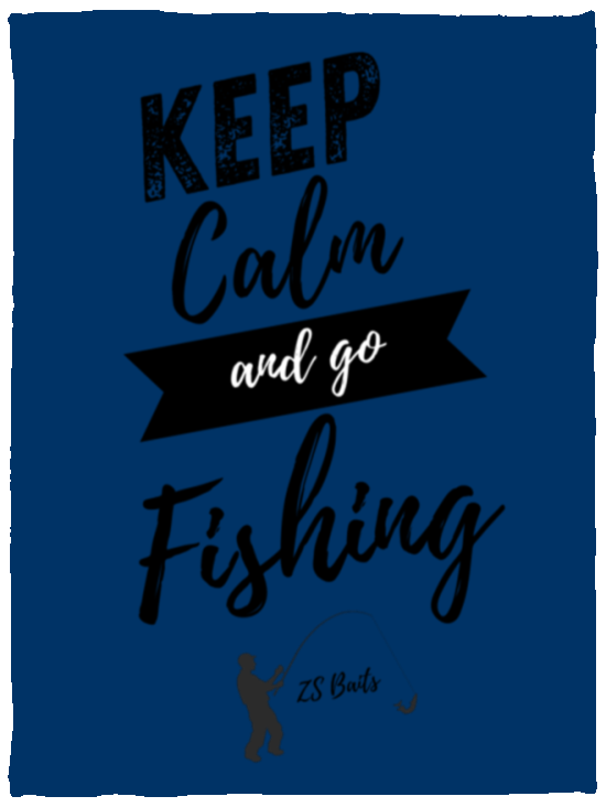 Keep Calm Fleece Blanket 30"x40"