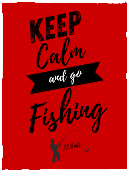 Keep Calm Fleece Blanket 30"x40"