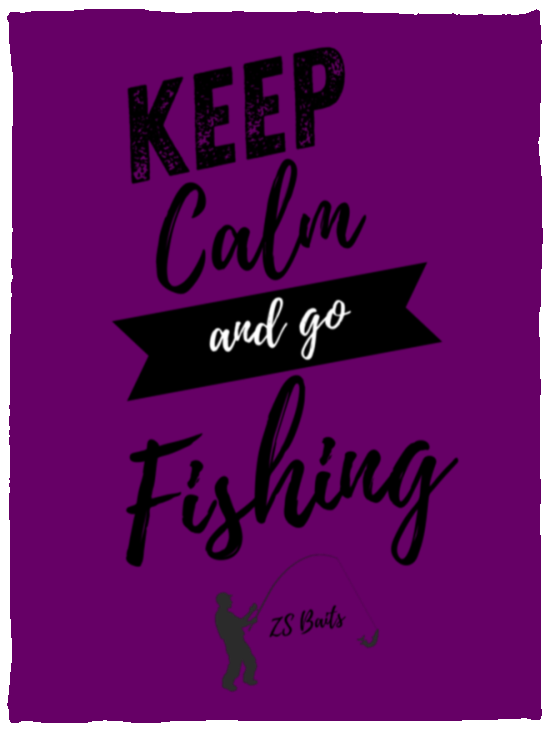 Keep Calm Fleece Blanket 30"x40"