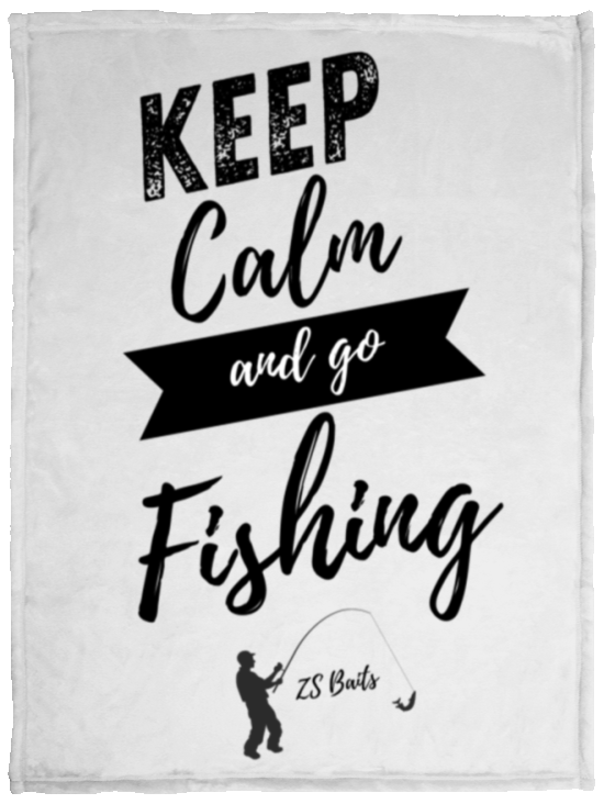 Keep Calm Fleece Blanket 30"x40"