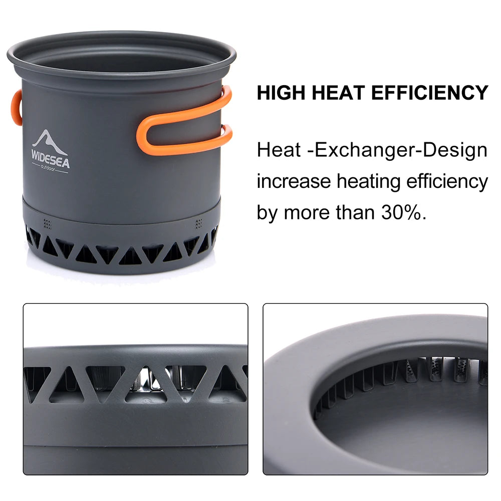 Widesea Camping Cookware Outdoor Cooking Set