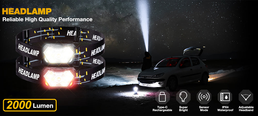 9 LED Head Lamp (USB Rechargeable)