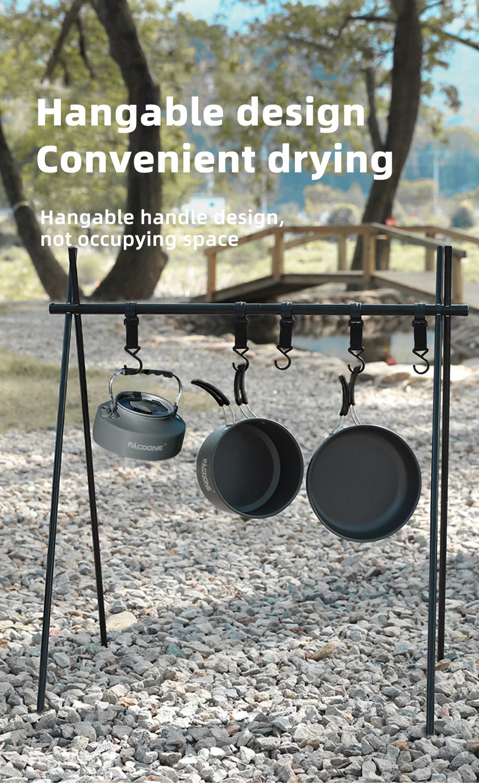 Camping Cookware Set Portable Cookware Kit Outdoor Pot Cooking Water Kettle Pan Set Tableware Hiking Picnic Equipment