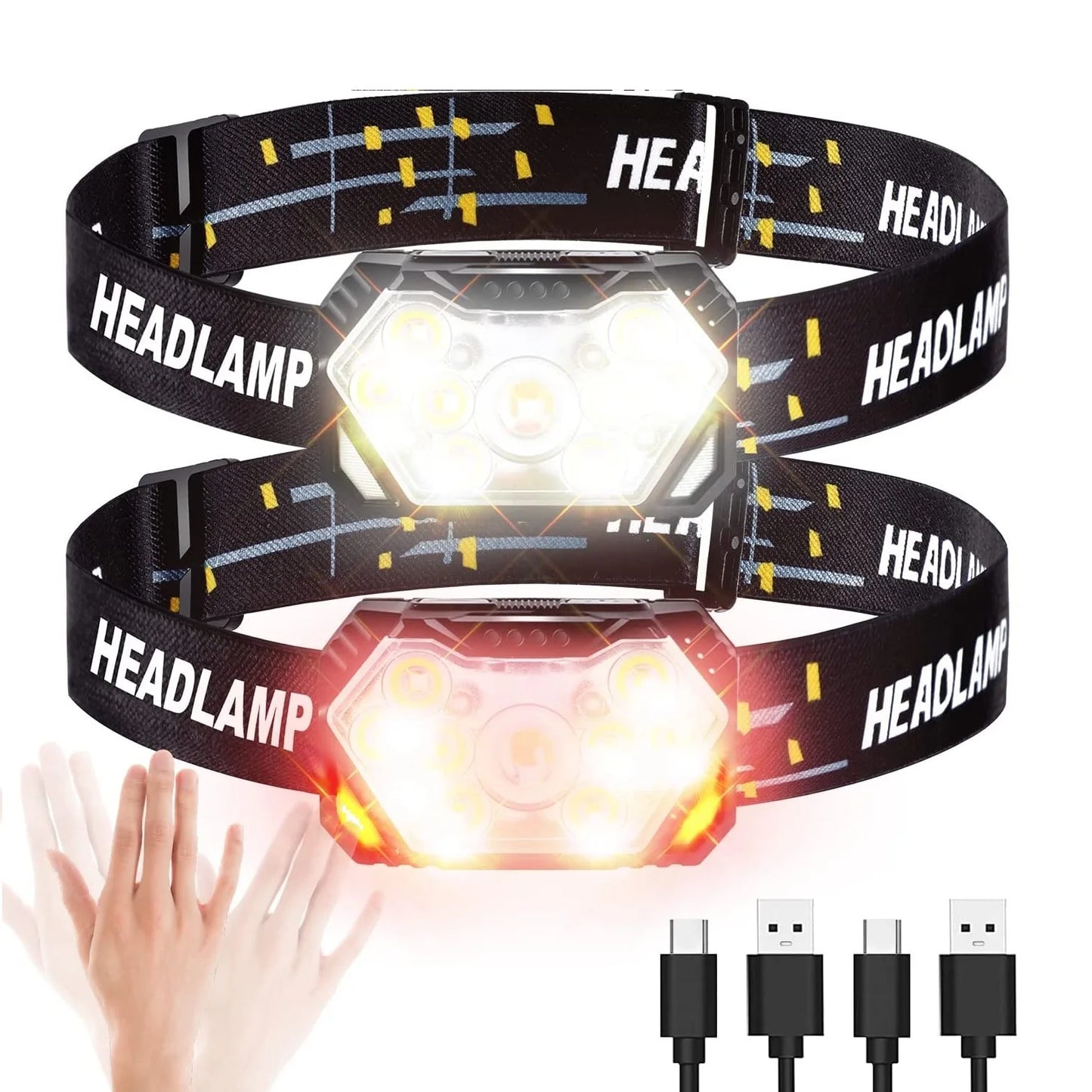 9 LED Head Lamp (USB Rechargeable)