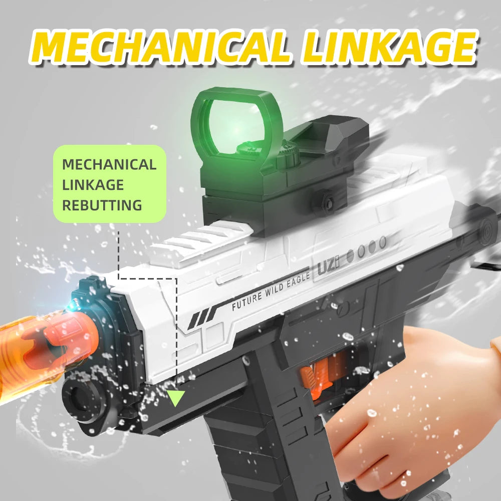 Lithium Ion Powered Automatic Squirt Gun Water Pistol