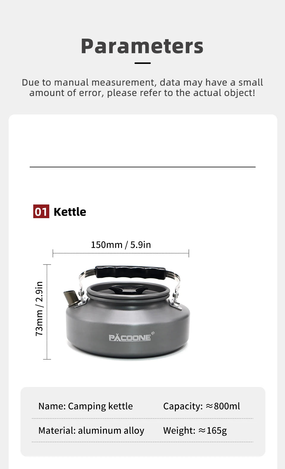 Camping Cookware Set Portable Cookware Kit Outdoor Pot Cooking Water Kettle Pan Set Tableware Hiking Picnic Equipment