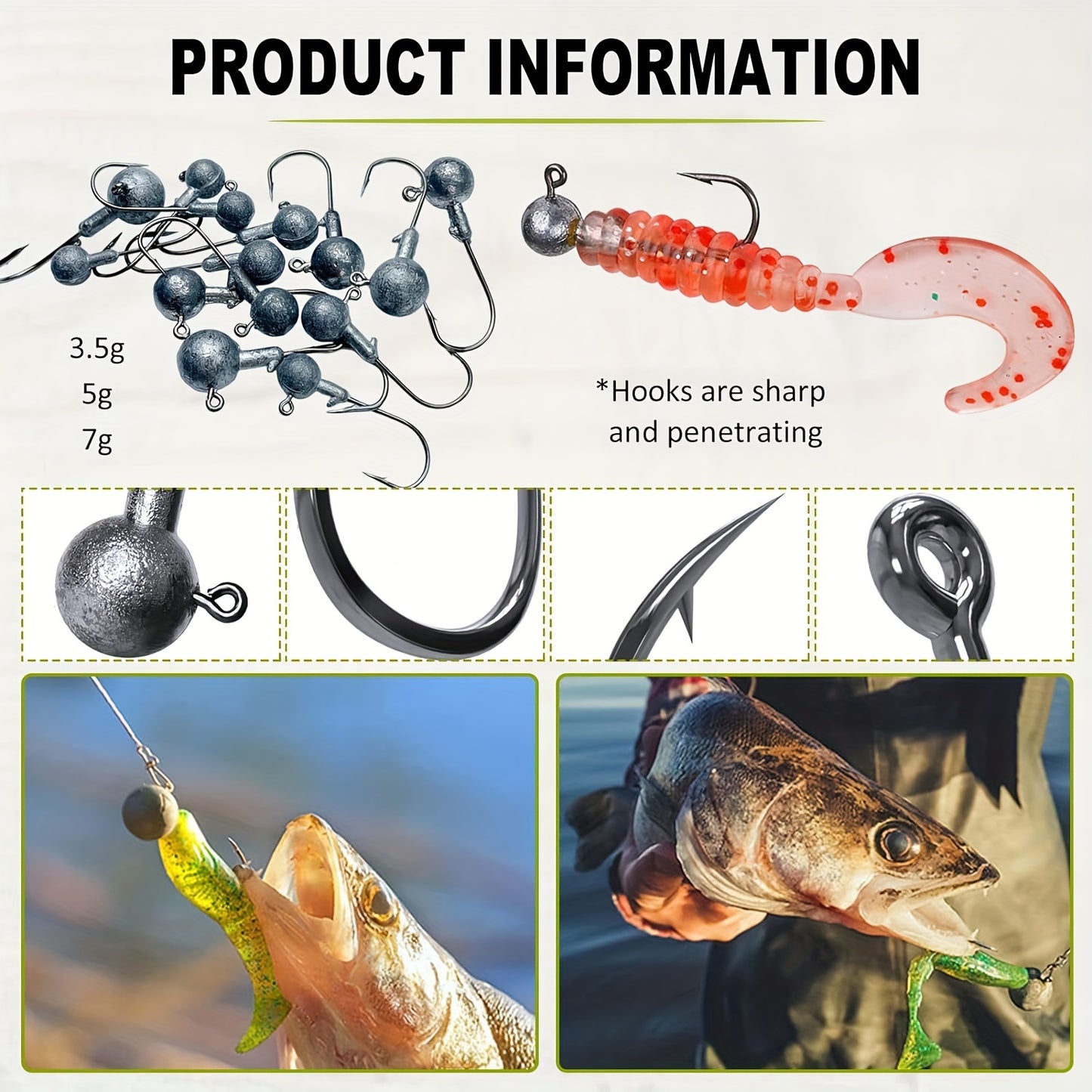 306pcs Ultimate Fishing Gear Kit - Fishing Lure Accessories Including Hooks, Sinkers, Rubber Bobber, Jigs, Beads, Swivels, Snaps, Tackle Box