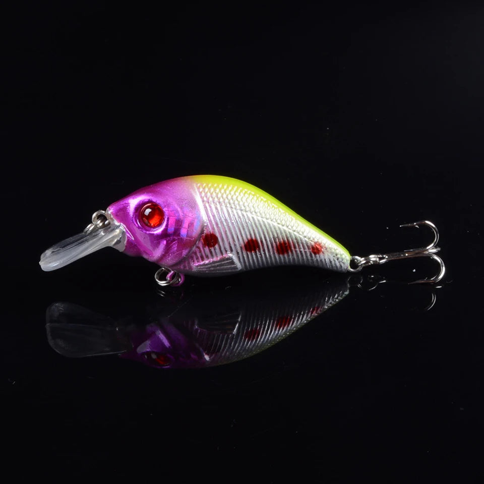 Fat Shad Crankbait with 3D Eyes