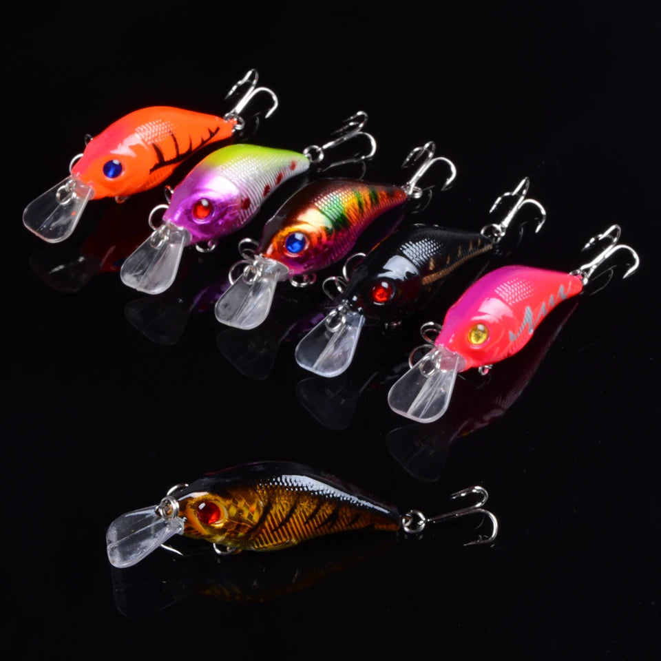 Fat Shad Crankbait with 3D Eyes