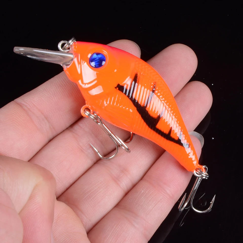 Fat Shad Crankbait with 3D Eyes