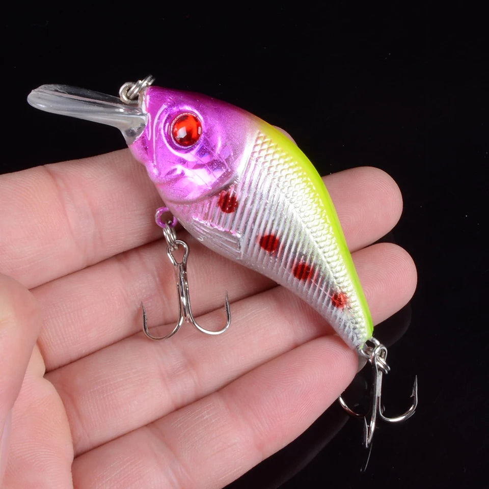 Fat Shad Crankbait with 3D Eyes