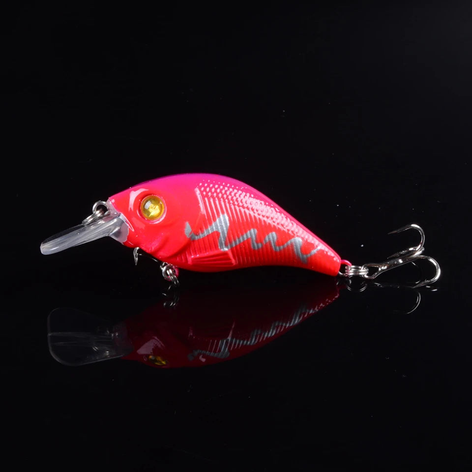 Fat Shad Crankbait with 3D Eyes