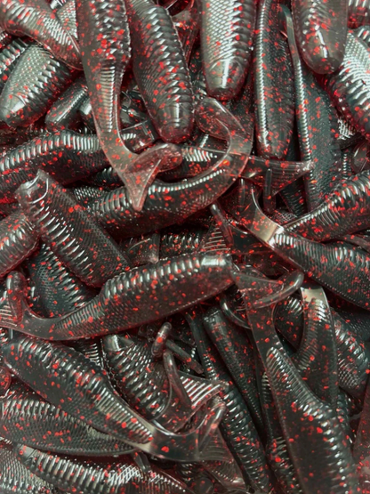 3.2”  Slouch Paddle Tail Swimbaits (10pcs) | Bass Pike Walleye Fishing