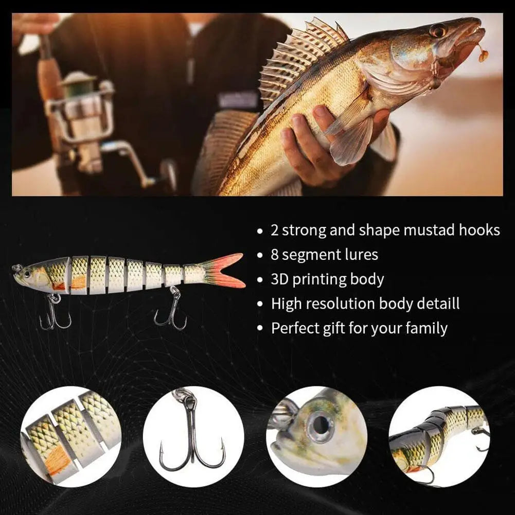 Multi-jointed Shiner Style Swimbait