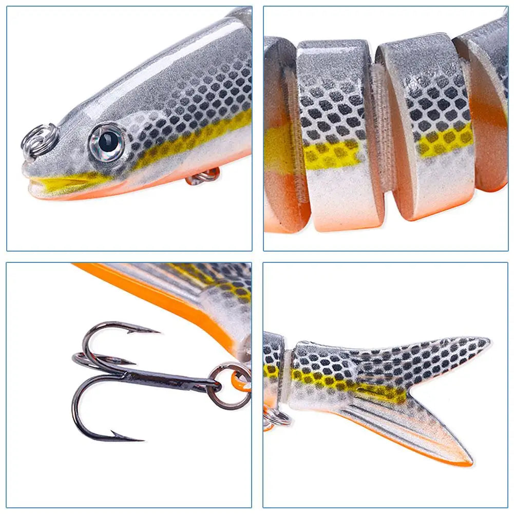 Multi-jointed Shiner Style Swimbait